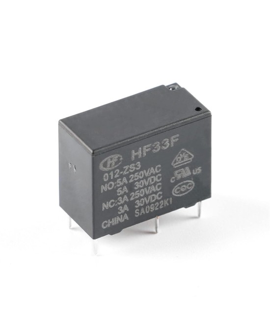 Mini Rele para PCB 5V/12/24V DC 5A HF33F